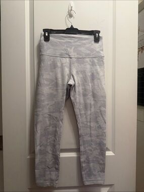 lululemon athletica White Camo High-Rise Leggings